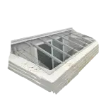 Atrium window well grates