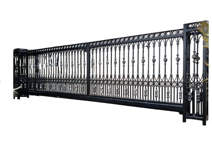 Radleigh Wrought Iron Sliding Gate | Model # 148