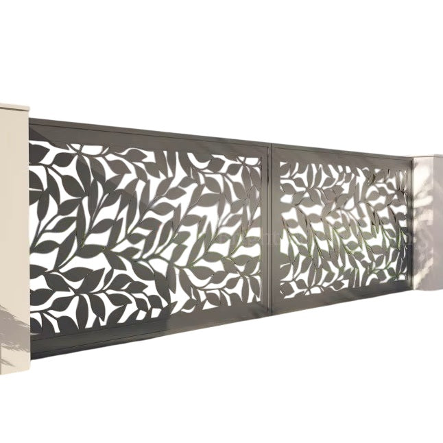 Grove View Metal Driveway Gate | Model # 178