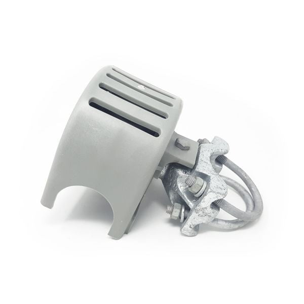 2.5" Round Nylon Cantilever Roller for Round Pipe with Safety Cover | Model # RNCRH25-Taimco
