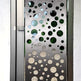 3D Laser Cut Circle Design Metal Side Walk Gate | Custom Fabrication Metal Yard Gate | Made in Canada – Model # 759-Taimco