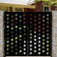 3D Laser Cut Maple Leaves Pattern Backyard Metal Gate | Custom Fabrication Metal Yard Gate | Made in Canada– Model # 207-Taimco