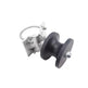 4" Round Nylon Cantilever Roller for Round Pipe with Safety Cover | Model # RNCRH4-Taimco