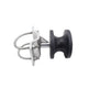 4" Round Nylon Cantilever Roller for Round with Stamped Steel Housing | Model # RNCR4-Taimco