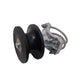 6.5" Round Nylon Cantilever Roller for Round Pipe Steel Housing | Model # RNCR65-Taimco