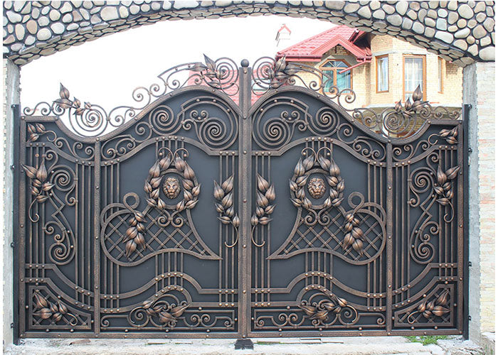 Elegant Classic Ornamental Iron Gate – Timeless Security & Style  Model # DWG709