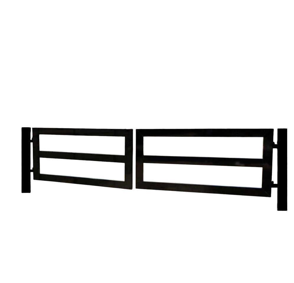 Gorgeous Residential & Ranch Gorgeous & Simple Metal Driveway Gate – Farms Gates | Heavy Duty Entrance Gate| Made in Canada– Model # 858