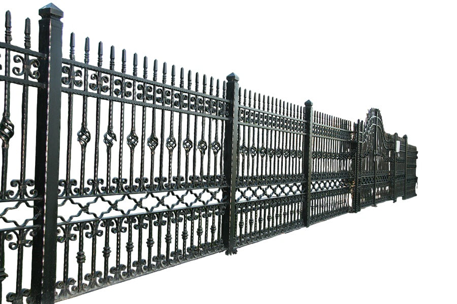 Ornamental Fence Panel - Wrought Iron Fence Model # FP926