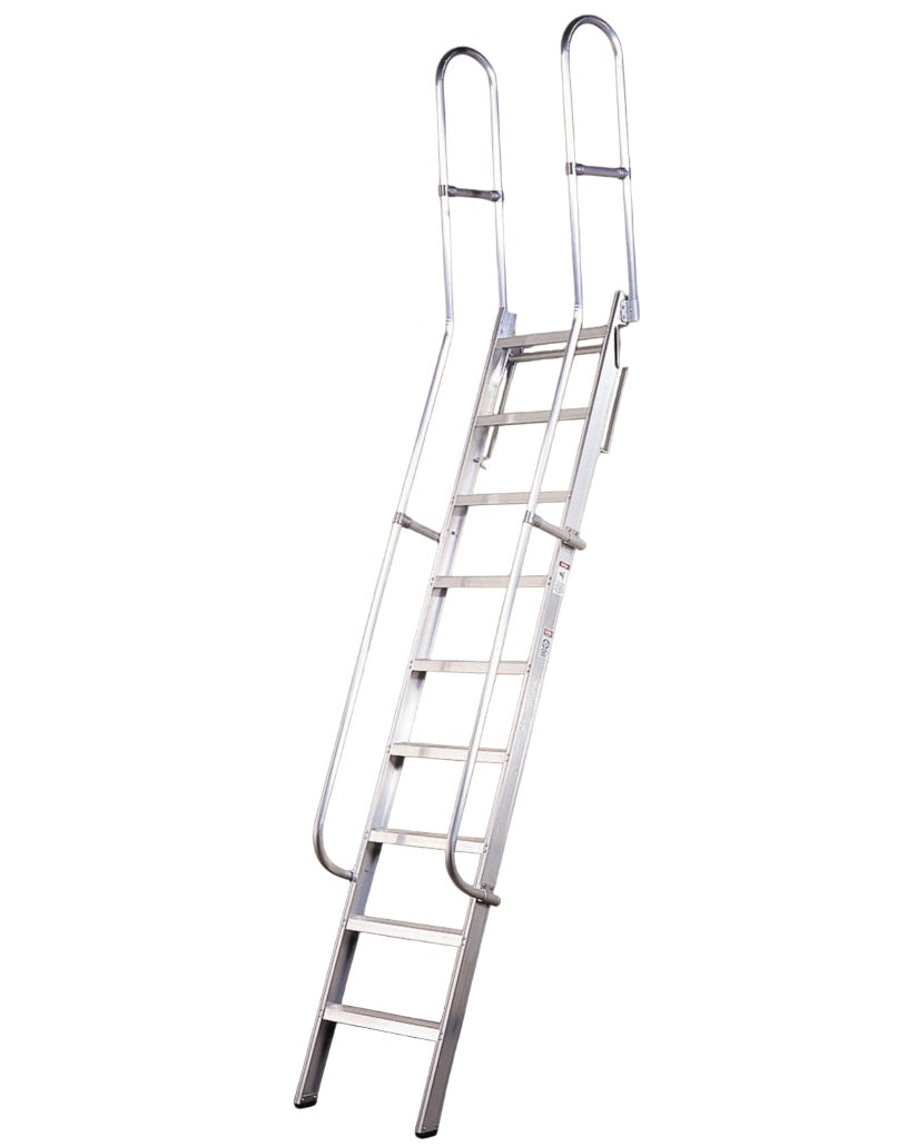 Aluminum Mezzanine Heavy Duty Ship Ladder  Model AL1543