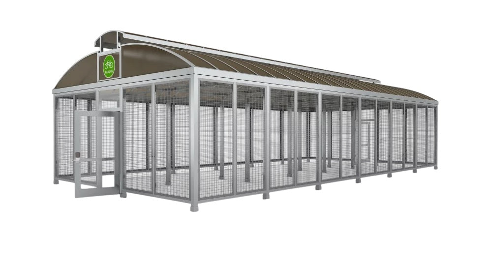 Bike Shelter and Racks Model BR2363