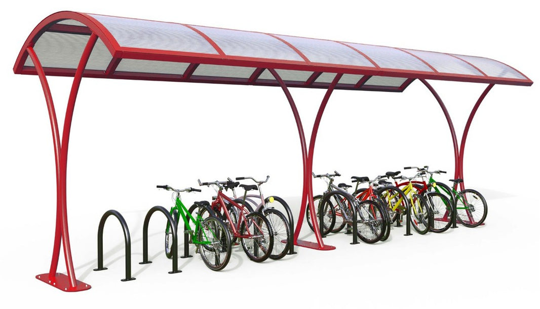 Bike Shelter and Racks Model BR2365