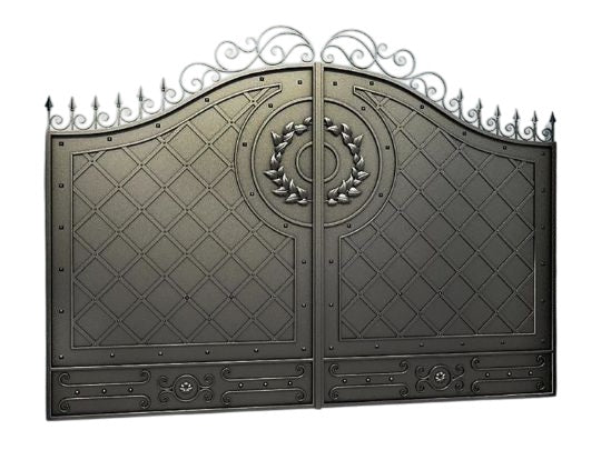 Artistic Steel Gate | Modern Gate Design | Made In Canada - Model # DWG717