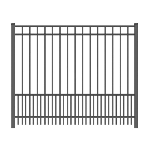 Aluminum Finials Fence Panel - Model # FP988