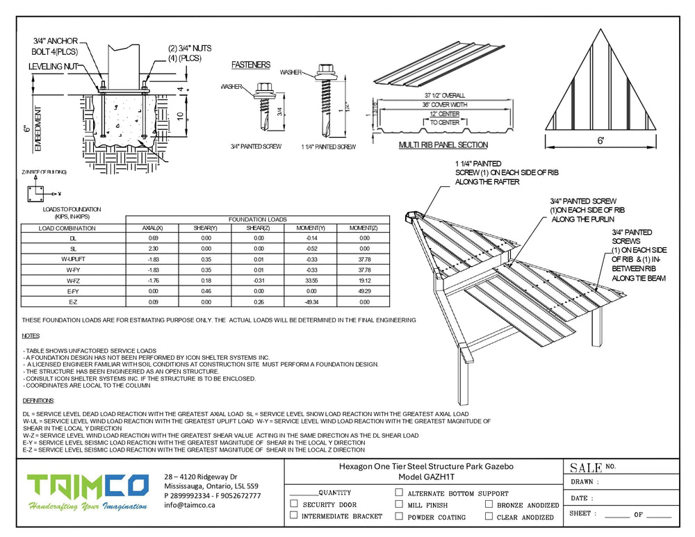 Hexagon one‑tier steel park gazebo with a modern metal frame, open‑air design, and durable steel roof, shown in a clean product view