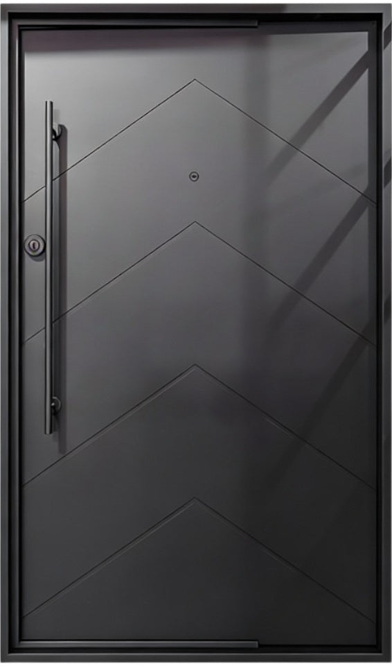 Modern Steel Soled Pattern Pivot design Door Square Top Model # IWD1098