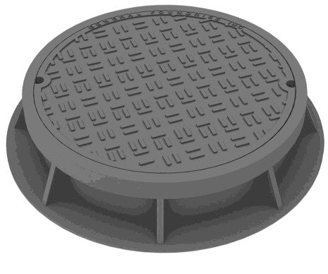 Round Manhole Covers Heavy Duty Gray Iron Model # MH142