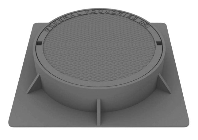 Round Manhole Covers Heavy Duty Gray Iron Model # MH143