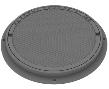 Round Manhole Covers Cast Iron Light Duty Model # MH145