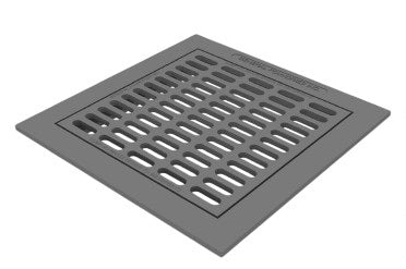 Catch Basin Square Manhole Cover and Frame Gray Iron Model # MH175