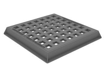 Catch Basin Square Manhole Cover and Frame Gray Iron Model # MH177