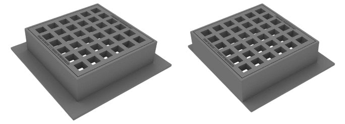 Catch Basin Manhole Cover and Frame Gray Iron Model # MH179