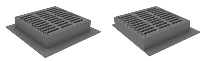 Catch Basin Manhole Cover and Frame Gray Iron Model # MH180