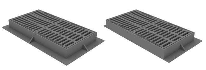 Catch Basin Manhole Cover and Frame Gray Iron Model # MH184