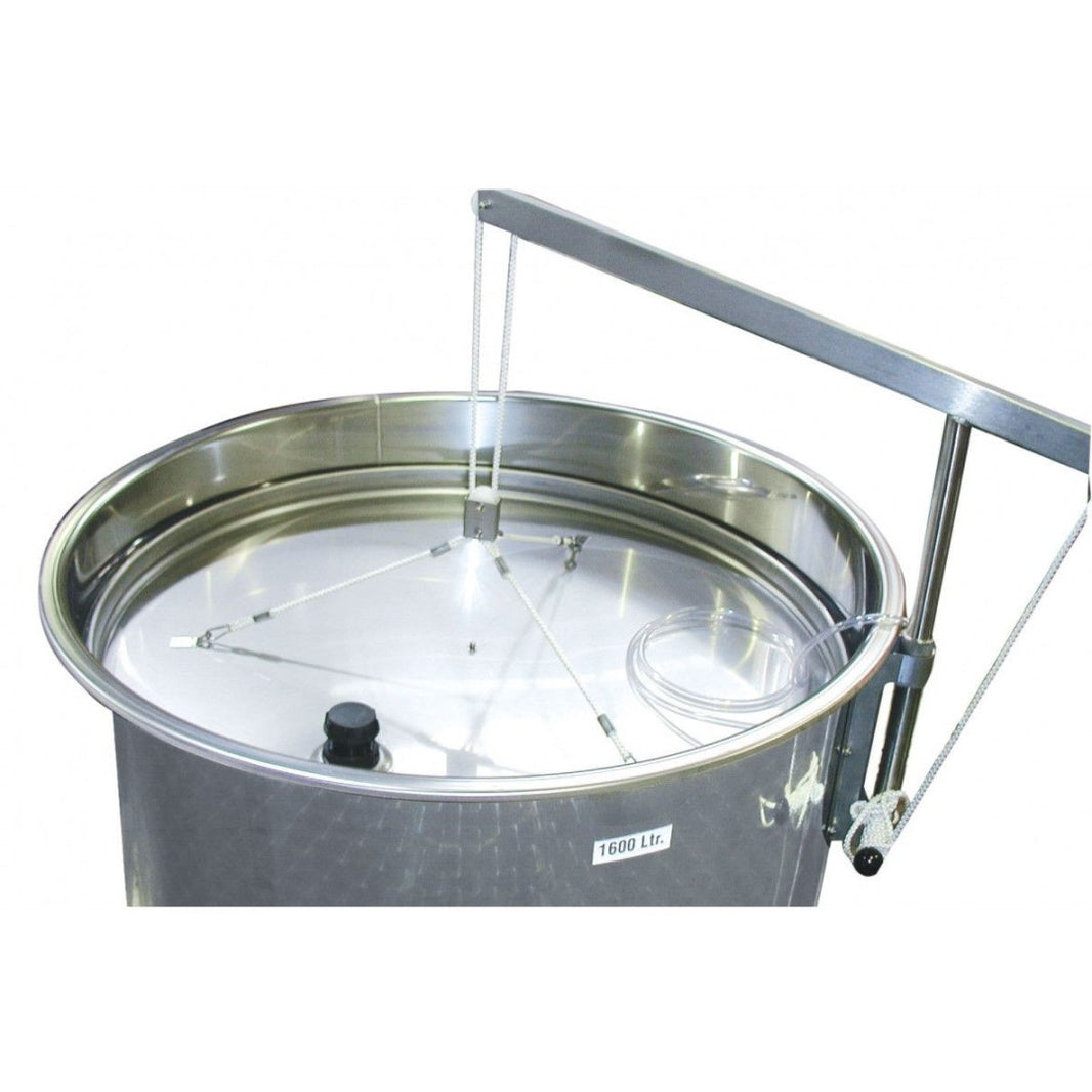Stainless Steel Variable Capacity Top Open Cylinder Style With Crain Model SST4461