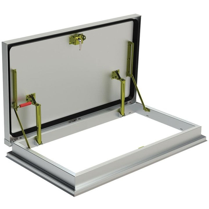 30"x 54" Roof Access Hatch - Aluminum Model RAHGSALP30X54