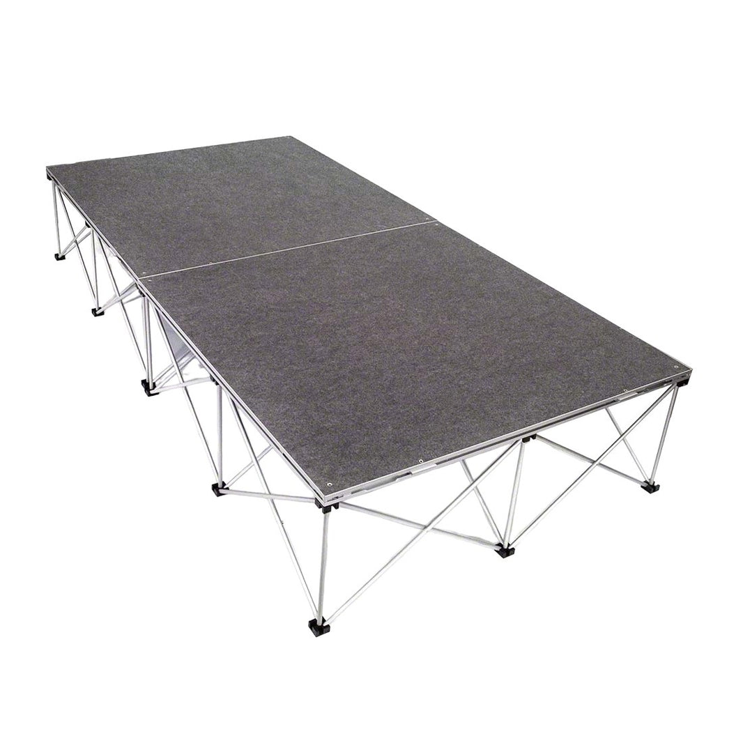 Lightweight Z Base Portable Stage Multiple Sizes and Height Adjustable Model STA361Z4X81216