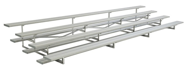 Standard Low Rise Aluminum Bleachers System - Model BLECLR345