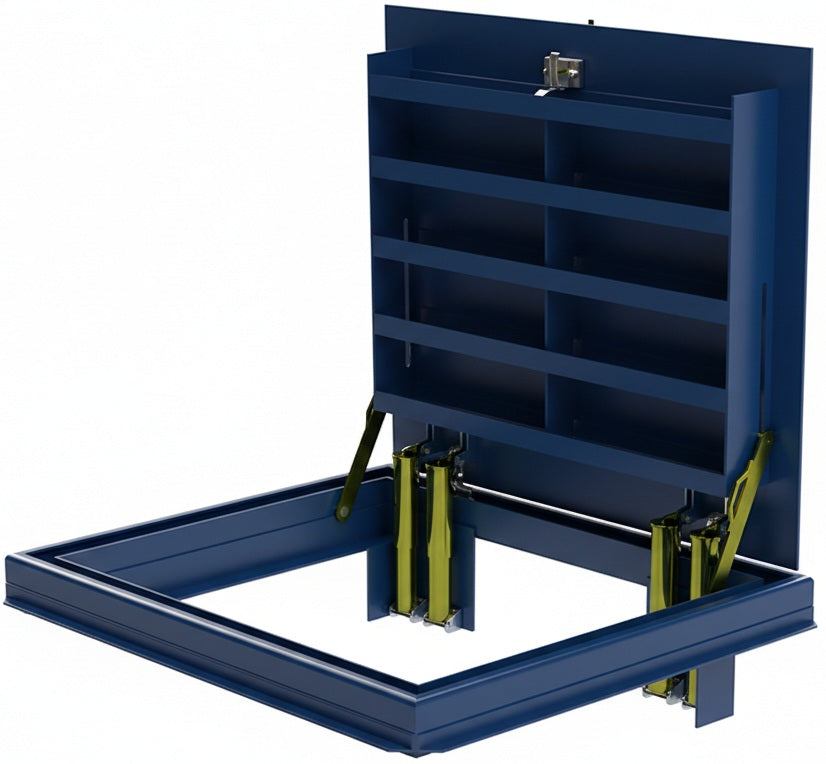 42x42 Floor Access Door J-Channel Heavy Load Frame Model TJCFH20W4242