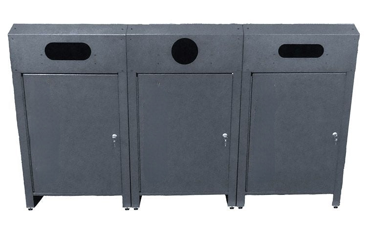 Recycling Stations Multiple Sections Single, Double & Triple Units - Model WR226