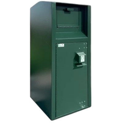 Single Trash Enclosure with Optional Hands-Free Foot Pedal ADA Compliant - Model WRCE140MBBADA
