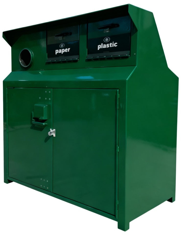 Trible Trash Enclosure ADA Compliant - Model WRCECH340R