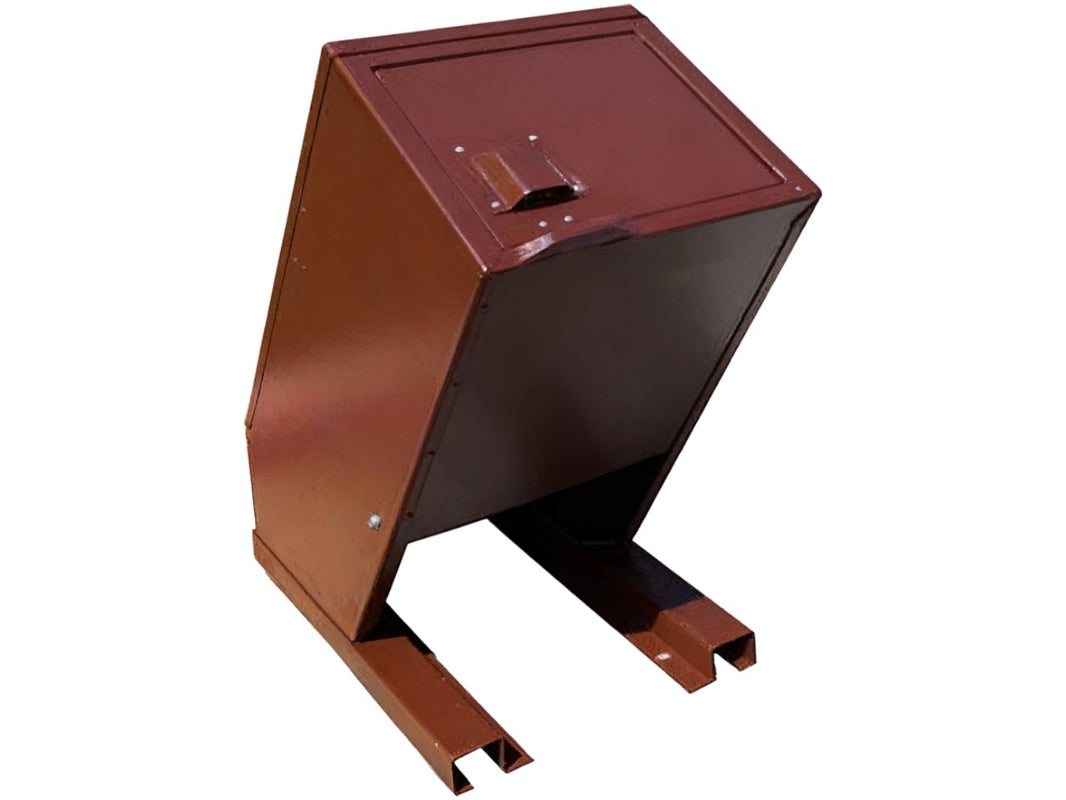 Urban-Nest Mini Single Trash Recycling Enclosure, 32 GAL - Model WRHB1G