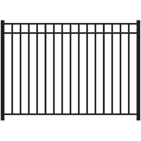Aluminum Finials Fence Panel - Model # FP954-Taimco