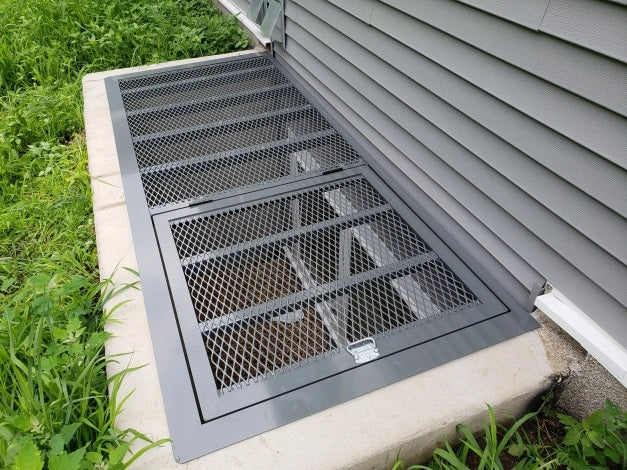 Aluminum Window Well Grates - Rust Free Aluminum - Transparent Rigid - Made In Canada - Model # WWC886-Taimco