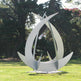 Arcs Revolution Sculpture - Metal Art Decorative Peace | Metal Art Accent - Model # MA1182-Taimco