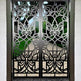 Beautiful Laser Cut Artistic Butterfly Design Wrought Iron Gate | Modern Fabrication Metal Garden Gate | Made in Canada – Model # 822-Taimco