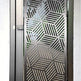 Beautiful Laser Cut Artistic Linear Design Wrought Iron Gate| Custom Fabrication Metal Yard Gate | Made in Canada – Model # 812-Taimco