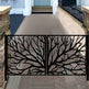 Beautiful Laser Cut Trees Design Metal Gate | Modern Custom Fabrication | Made in Canada – Model # 025-Taimco