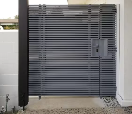 Beautiful Modest Design Metal Side Walk Metal Gate| Custom Fabrication Metal Walk through Gate | Made in Canada Metal – Model # 401-Taimco