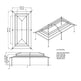 Biltmore 2 Tiers Rectangular Steel Structure Park Gazebo | Model # GAZR2T-Taimco