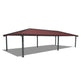 Biltmore Rectangular Steel Structure Park Gazebo | Model # GAZR1T-Taimco