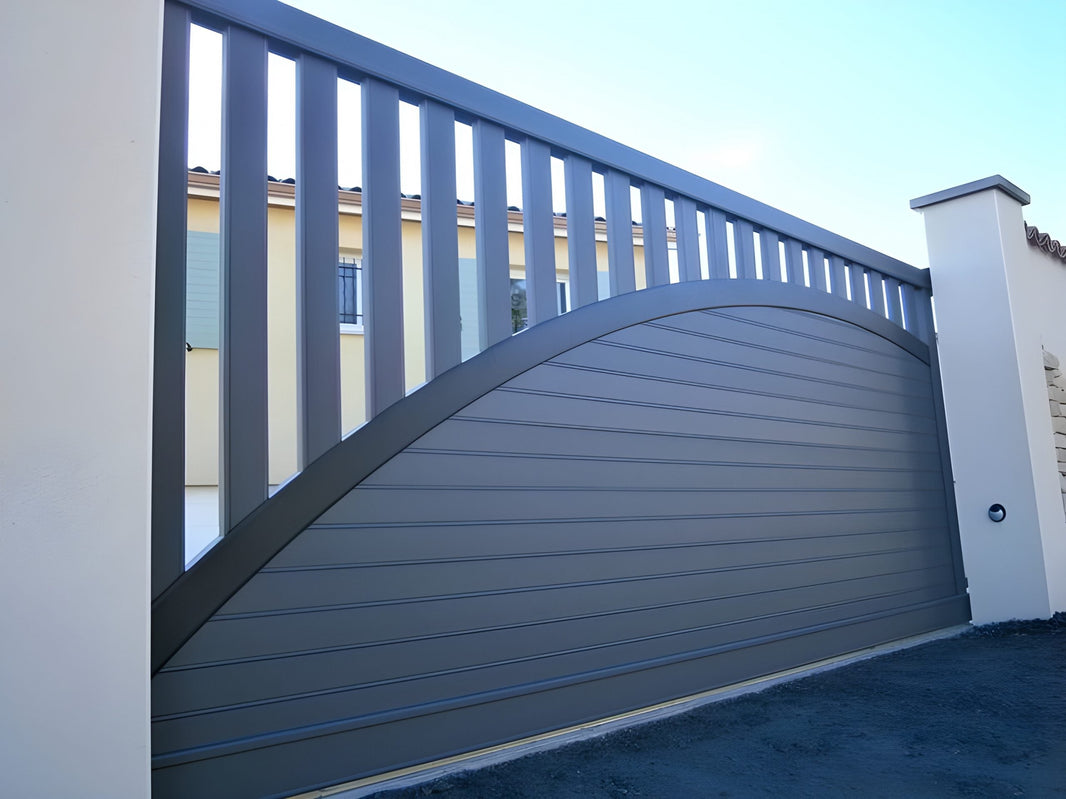 Bixby Steel Driveway Gate | Model # 106-Taimco