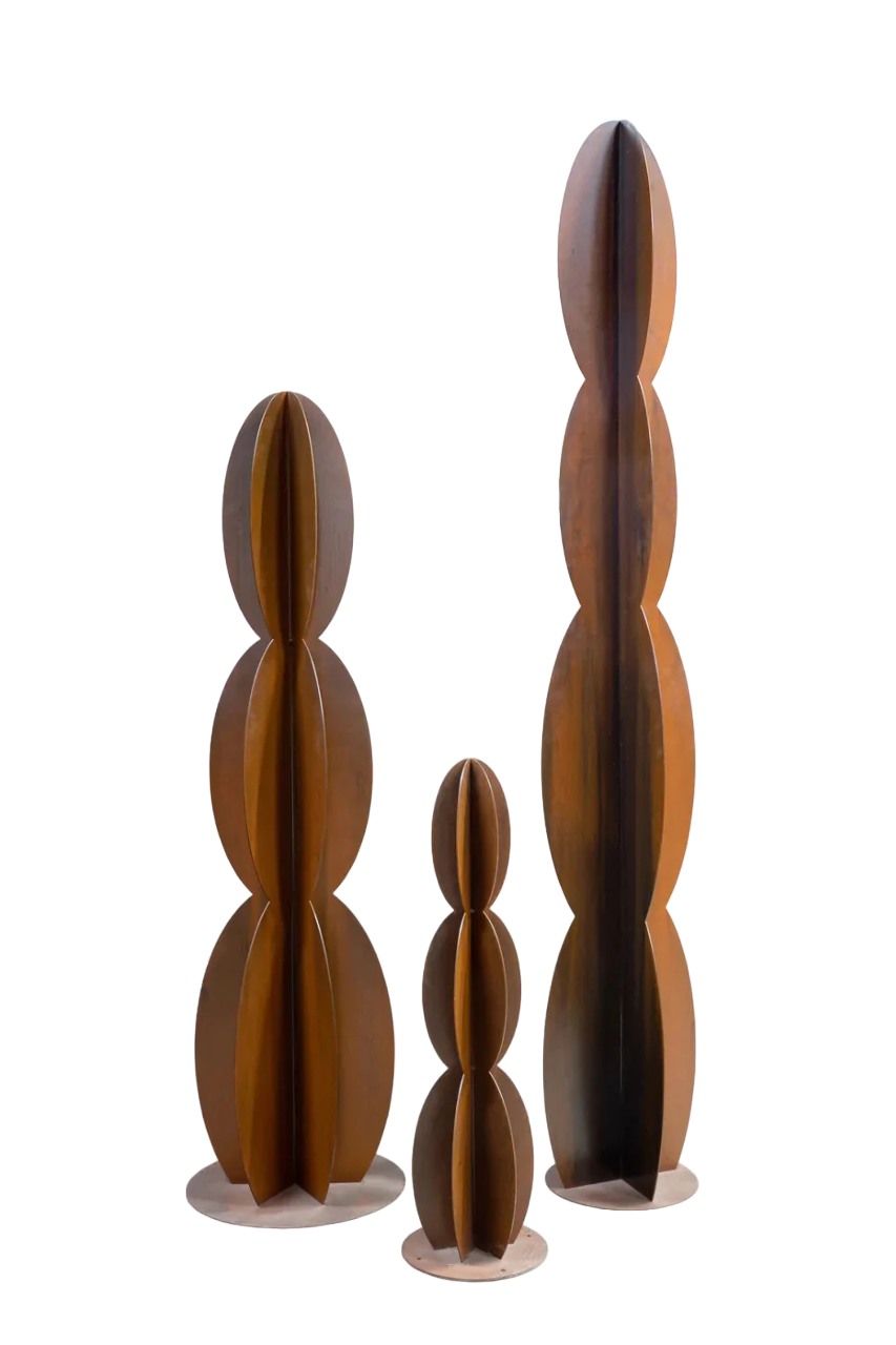Cacti Sculpture - Large Outdoor and Indoor Sculpture - Metal Art Decorative Peace | Metal Art Accent - Model # MA1158