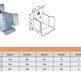 Cantilever Gate End Stop | Model # ES5 ( Pack of 20 )-Taimco