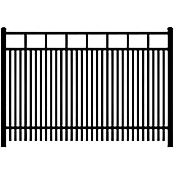 Carolina Aluminum Fence Section Panel – Model # FP947-Taimco
