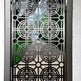 Classic Laser Cut Artistic Circular Design Wrought Iron Pool Gate | Modern Fabrication Metal Yard Gate | Made in Canada – Model # 825-Taimco